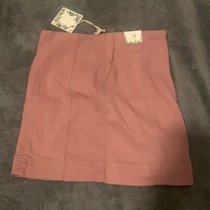 Chelsea & Violet Girls Rose Mini Skirt